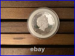 2017 Fantastic Beasts Magical Congress 1 oz. 999S Silver Coin Cook Islands