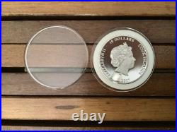 2017 Fantastic Beasts Magical Congress 1 oz. 999S Silver Coin Cook Islands