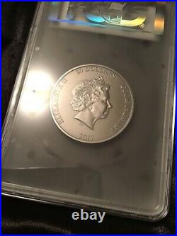 2017 Quetzalcoatl Aztec Gods Of The World 3 Oz Silver Coin PCGS MS70 $20
