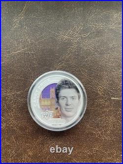 2017 Upper Deck Grandeur. 9999 Silver 1oz Bullion Coin $5 Cook Islands Price