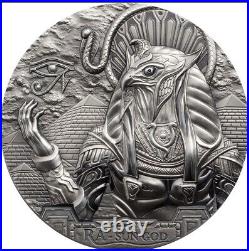 2018 $20 3oz Silver Coin Ancient Gods Sun God RA