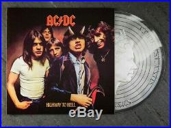2018 $2 Cook Islands 1/2oz 999 SILVER COIN AC/DC HIGHWAY TO HELL'Album Coin
