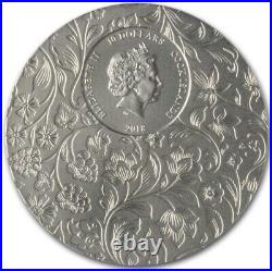 2018 Cook Islands $10 Little Secrets 2oz. 999 Silver Coin PCGS MS70 FDOI