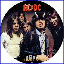 2018 Cook Islands 1/2 oz AC/DC Highway to Hell Colored. 999 Silver Foil Coin