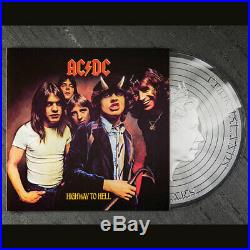 2018 Cook Islands 1/2 oz AC/DC Highway to Hell Colored. 999 Silver Foil Coin