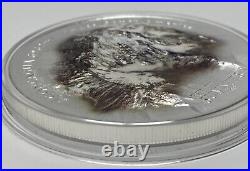 2018 Cook Islands $25 Fine Silver 5oz Aconcagua 7 Summits #30-15