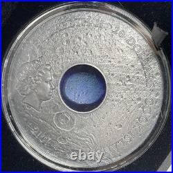 2018 Cook Islands Asteroid Vesta Meteorite 3oz. 999 Silver. 111 Mintage. #5-119