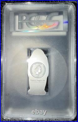 2018 Cook Islands Emperor Penguin 88g. 999 Silver Antique Finish MS69 1 of 888