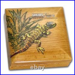 2018 PCGS PR70 DCAM FIRST DAY OF ISSUE! Cook Islands Lizard Gilded Silver Coin 2018 PCGS PR70 DCAM FIRST DAY OF ISSUE! Cook Islands Lizard Gilded Silver Coin