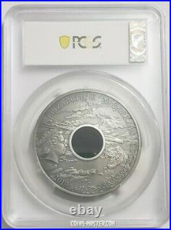 2019 3 Oz Silver $20 Cook Islands CHICXULUB CRATER MS70 First Day Of Issue Coin