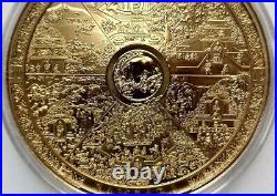 2019 Cook Islands 20$ SAMSARA Archeology Symbolism 3 oz Gilded Silver Coin? 2