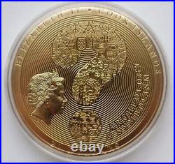 2019 Cook Islands 20$ SAMSARA Archeology Symbolism 3 oz Gilded Silver Coin? 2