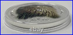 2019 Cook Islands $25 Fine Silver 5oz Mount Kilimanjaro 7 Summits #36-06