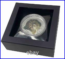 2019 Cook Islands $25 Fine Silver 5oz Mount Kilimanjaro 7 Summits #36-06