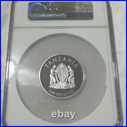 2019 Rare Wildlife Tanzania Colorized Western Gorilla 2oz Silver NGC PF70 UC