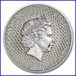 2020 2 oz Cook Islands Silver Bounty Coin