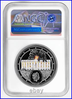 2020 2 oz THE WHITE HOUSE Silver Coin PF 70 Ultra Cameo Cook Islands OZB 2020 2 oz THE WHITE HOUSE Silver Coin PF 70 Ultra Cameo Cook Islands OZB