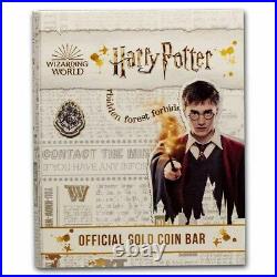 2020 Cook Islands 1/2 Gram Gold Harry Potter Ingot (Dumbledore) SKU#219740