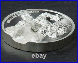 2020 Cook Islands $5 Vinales Meteorite Impact CIT (1oz Silver)