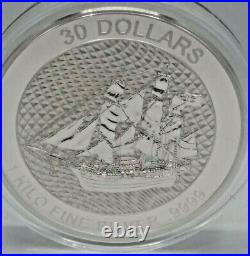 2020 Cook Islands Kilo Silver Bounty Coin 32.15 oz Ships Free