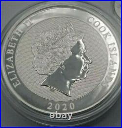 2020 Cook Islands Kilo Silver Bounty Coin 32.15 oz Ships Free