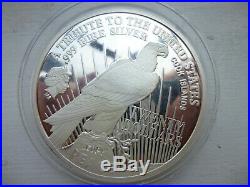 2020 Cook Islands Silver Coin $20 3 oz. 999 pure NEW 1964 Kennedy Half dollar