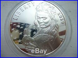 2020 Cook Islands Silver Coin $20 3 oz. 999 pure NEW 1964 Kennedy Half dollar