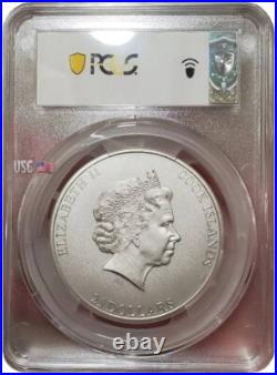 2021 $25 Cook Islands 7 Summit MOUNT ELBRUS PCGS MS70 FDOI 5 Oz Silver Coin 2021 $25 Cook Islands 7 Summit MOUNT ELBRUS PCGS MS70 FDOI 5 Oz Silver Coin
