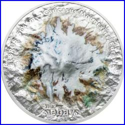 2021 $25 Cook Islands 7 Summit MOUNT ELBRUS PCGS MS70 FDOI 5 Oz Silver Coin 2021 $25 Cook Islands 7 Summit MOUNT ELBRUS PCGS MS70 FDOI 5 Oz Silver Coin