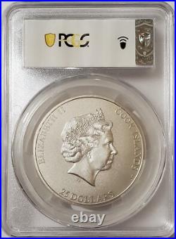 2021 $25 Cook Islands 7 Summit MOUNT ELBRUS PCGS MS70 FDOI 5 Oz Silver Coin 2021 $25 Cook Islands 7 Summit MOUNT ELBRUS PCGS MS70 FDOI 5 Oz Silver Coin