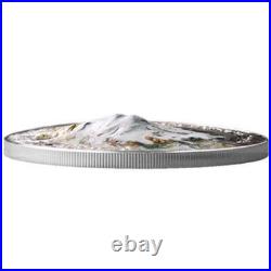 2021 $25 Cook Islands 7 Summits Elbrus Pure Silver Coin