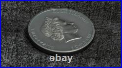 2021 $5 Cook Islands TRAP ATTACK Antique Finish 1 Oz Silver Coin