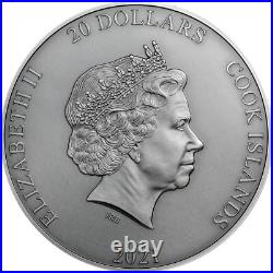 2021 CRONUS Titans 3 Oz Silver Coin $20 Cook Islands 2021 CRONUS Titans 3 Oz Silver Coin $20 Cook Islands