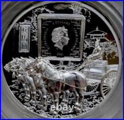 2021 Cook Is. TERRACOTTA WARRIORS Silver PCGS PR70 FDI? FLAWLESS QUALITY