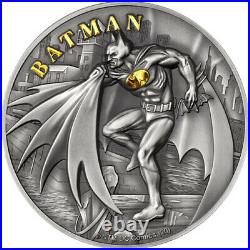 2021 Cook Islands $10 DC Comics Batman Mint XXI (2oz Silver)