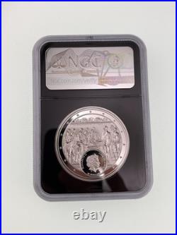 2021 Cook Islands $10 George Washington Ultra High Relief NGC PF70 UHR Coin Gem