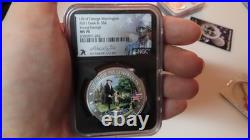 2021 Cook Islands $2 Life of George Washington MS70 NGC Young George