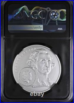 2021 Cook Islands $2 OLD GLORY Life of George Washington 1/2 Oz NGC MS70 2021 Cook Islands $2 OLD GLORY Life of George Washington 1/2 Oz NGC MS70