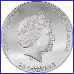 2021 Cook Islands 50mm -The Big Bang of Information silver coin 3oz