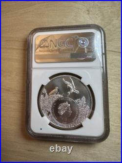 2021 Cook Islands $5 Georgia Gopher Tortoise MS70 U. S. State Animal Series 1oz