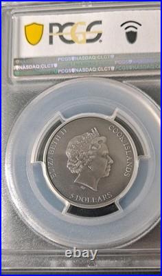 2021 Cook Islands $5 La Cienega Meteorite Coin Graded MS 70 by PCGS Low Mintage