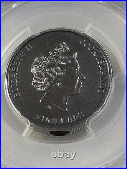 2021 Cook Islands $5 La Cienega Meteorite Coin Graded MS 70 by PCGS Low Mintage