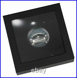 2021 Cook Islands Classic Car Ultra High Relief 2 oz Silver Black Proof $10 Coin
