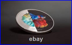2021 Cook Islands Eclectic Fighting Fish 1oz Silver Coin NGC PF 70 UCAM 2021 Cook Islands Eclectic Fighting Fish 1oz Silver Coin NGC PF 70 UCAM