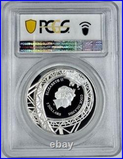 2021 Cook Islands Loop the Loop High Relief 1 Oz Silver Coin PCGS PR70DCAM FDOI
