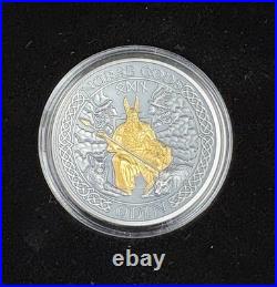 2021 Cook Islands Norse Gods Odin. 999 2 oz Silver Coin