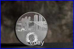 2021 Cook Islands Real Heroes Firefighter Kilo 32.15 oz. 999 Silver Proof Coin