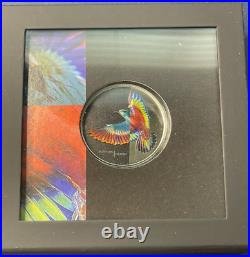 2022 1 Oz 999 Fine Silver CIT Cook Islands Eclectic Nature- Roller High Relief