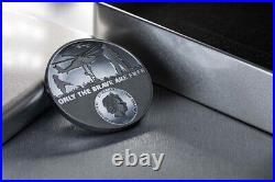 2022 $20 Cook Islands Real Heroes SPECIAL FORCES 3 Oz Silver Black Proof Coin