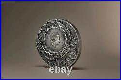 2022 $20 Cook Islands Steampunk NAUTILUS Gilded Antique Finish 3 Oz Silver Coin 2022 $20 Cook Islands Steampunk NAUTILUS Gilded Antique Finish 3 Oz Silver Coin